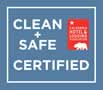 Clean + Safe Certified Logo