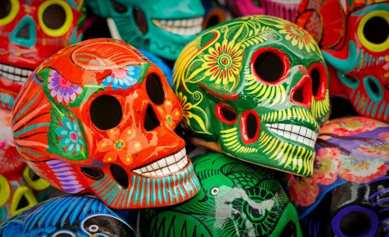 Murphys California event, Day of the Dead sugar skulls